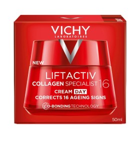 Vichy Liftactiv Collagen Specialist 16 Αντιγηραντική Κρέμα Προσώπου Ενισχύει το Κολλαγόνο & Διορθώνει 16 Σημάδια Γήρανσης 50ml