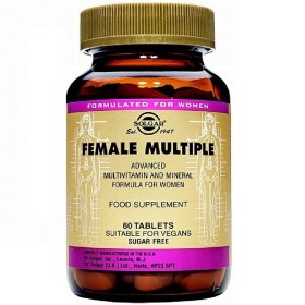 Solgar Female Multiple Πολυφόρμουλα για τις Ανάγκες της Γυναίκας 60Tabs