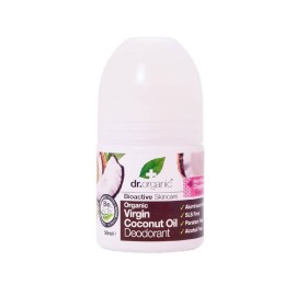 Dr.Organic Virgin Coconut Oil Roll-On Αποσμητικό με Έλαιο Καρύδας 50ml