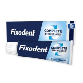 Fixodent Complete Strong Hold Στερεωτική Κρέμα Τεχνητής Οδοντοστοιχίας με Απαλή Γεύση Μέντας 47gr