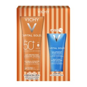 Vichy Promo Capital Soleil Invisible Hydrating Protective Milk SPF50+ Αντηλιακό Γαλάκτωμα Προσώπου-Σώματος 300ml & ΔΩΡΟ After Sun Milk 100ml