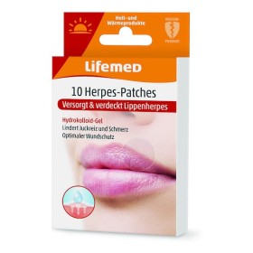 Lifemed Herpes Patches Επιθέματα για τον Επιχείλιο Έρπη 10τμχ