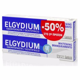Elgydium Whitening Λευκαντική Οδοντόκρεμα 2*100 ml -50% στο 2ο Προϊόν