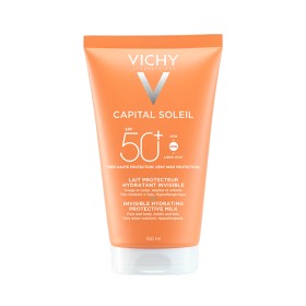 Vichy Capital Soleil Invisible Hydrating Milk SPF50+ Αδιάβροχο Αντηλιακό Γαλάκτωμα Προσώπου και Σώματος 150ml