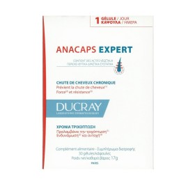 Ducray Anacaps Expert Συμπλήρωμα Διατροφής για την Τριχόπτωση και Υγεία των Μαλλιών 30caps