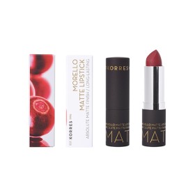 Korres Morello Matte Lipstick 59 Burgundy Red Ματ Κραγιόν