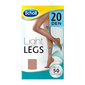 Scholl Light Legs Καλσόν Διαβαθμισμένης Συμπίεσης 20Den Μπεζ Small