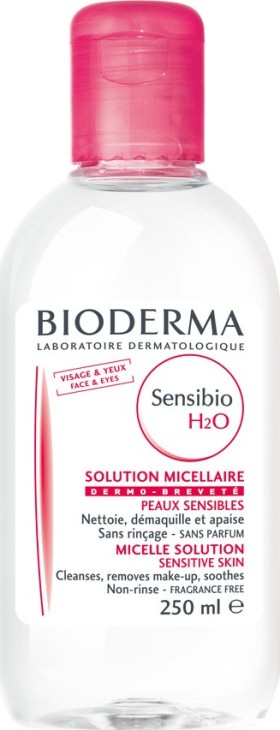 Bioderma Sensibio H2O Λοσιόν Ντεμακιγιάζ Πρόσωπο-μάτια για Ευαίσθητο Δέρμα 250ml