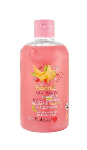 Bubble T Smoothie Banana & Strawberry Bath & Shower Gel Αφρόλουτρο 500ml