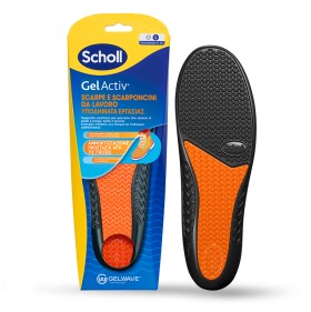 Scholl GelActiv Πάτοι για Παπούτσια Εργασίας Large (No. 40 - 46.5) 2τμχ