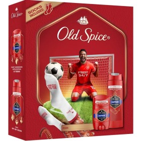 Old Spice Gift Set Captain Shower Gel + Shampoo 250ml & Deodorant Stick 50ml & Football Socks 1 Ζευγάρι