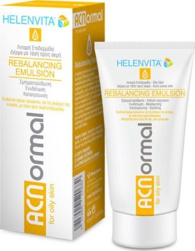 Helenvita ACNormal Rebalancing Emulsion Ενυδατική Κρέμα Προσώπου για τη Λιπαρή με Τάση Προς Ακμή Επιδερμίδα 60 ml