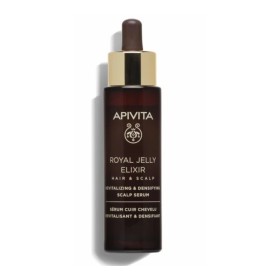 Apivita Royal Jelly Elixir Ορός Τριχωτού Αναζωογόνησης, Πυκνότητας, Αντιγήρανσης, Αναδόμησης με Βασιλικό Πολτό και Αμινοξέα Μεταξιού 50ml