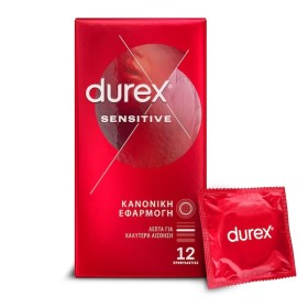 Durex Sensitive Λεπτά Προφυλακτικά με Κανονική Εφαρμογή 12τμχ