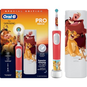 Oral-B Vitality Kids Special Edition Ηλεκτρική Οδοντόβουρτσα Lion King για Παιδιά 3+ Ετών & Θήκη Ταξιδίου 1τμχ