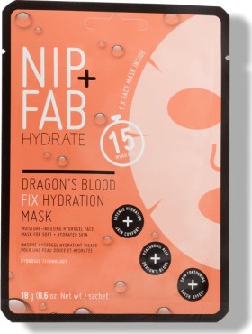 Nip+Fab Dragons Blood Fix Hydration Sheet Mask Μάσκα Ενυδάτωσης 1τμχ