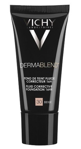 Vichy Dermablend SPF35 Fluid Corrective Foundation 16HR Beige 30, 30ml