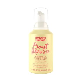 Umberto Giannini Boost Mousse Rosemary Oil Αφρός Μαλλιών για Σγουρά Μαλλιά 290ml