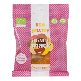 Bioearth Bio Jellies Fruity Bears Βιολογικά Ζελεδάκια με Γεύση Φρούτων 55gr