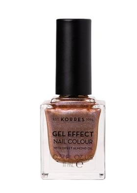 Korres Gel Effect Nail Colour 33 Dazzle Me Βερνίκι Νυχιών με Αμυγδαλέλαιο 11ml