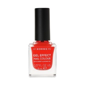 Korres Gel Effect Nail Colour 45 Coral Βερνίκι Νυχιών με Αμυγδαλέλαιο 11ml