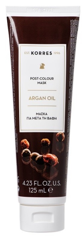 Korres Post Colour Mask Argan Oil Μάσκα για Μετά την Βαφη 125ml