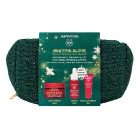 Apivita Promo Beevine Elixir Αντιρυτιδική Κρέμα για Σύσφιξη & Lifting Ελαφριάς Υφής 50ml & Δώρο Ορός 10ml & Κρέμα Ματιών & Χειλιών 5ml