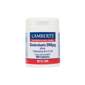 Lamberts Selenium 200μg Σελήνιο & Βιταμίνες A+C+E 100Tabs