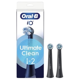 Oral-B iO Ultimate Clean Black Κεφαλές Βουρτσίσματος 2 τεμ