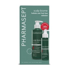 Pharmasept Promo Scalp Biome Anti-Hair Loss Shampoo - Σαμπουάν Κατά της Τριχόπτωσης 400ml & Serum - Ορός Κατά της Τριχόπτωσης 100ml