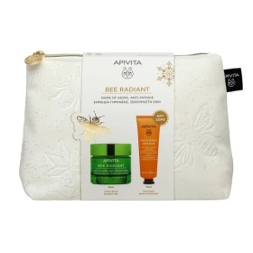 Apivita Promo Bee Radiant Κρέμα Προσώπου Ελαφριάς Υφής 50ml + Μάσκα Προσώπου Λάμψης Πορτοκάλι 50ml + Νεσεσέρ