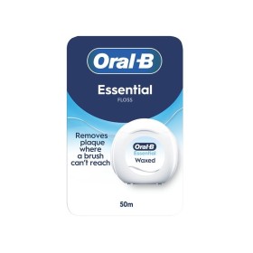 Oral-B Essential Floss Κηρωμένο Οδοντικό Νήμα Χωρίς Γεύση 50m