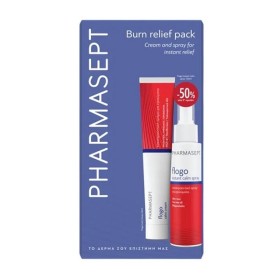 Pharmasept Promo Burn Relief Pack Flogo Calm Cream 50ml & Flogo Instant Calm Spray 100ml
