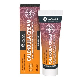 Agan Calendula Cream Κρέμα Καλέντουλας με Χαμομήλι & Έλαιο Αμυγδάλου 50ml