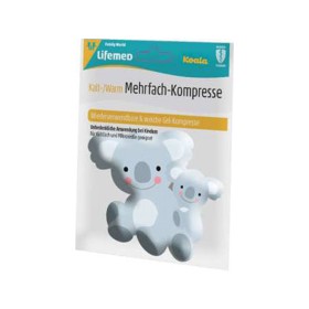 Lifemed Παιδική Κομπρέσσα Κρύα/Ζεστή Πολλαπλών Χρήσεων 12x10cm Koala 1τμχ