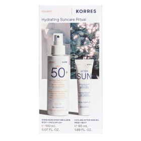 Korres Promo Face & Body Yoghurt Emulsion Protect & Hydrate Sunscreen Spray Spf50+ Αντηλιακό για Πρόσωπο & Σώμα Γιαούρτι 150ml & Cooling After Sun Gel 50ml