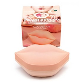 Kocostar Peach DuoDuo Lip Scrub (23ml) & Lip Oil (20ml)  Scrub & Κρέμα, για Άμεση Απολέπιση και Ενυδάτωση Χειλιών