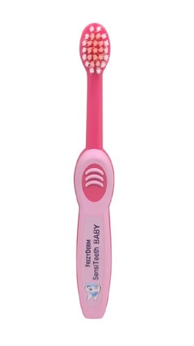 Frezyderm Sensiteeth Baby Toothbrush Soft Μαλακή Οδοντόβουρτσα για 6-36 Μηνών Ροζ 1τμχ