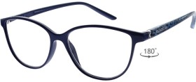 Readers RD153 Blue Γυαλιά Πρεσβυωπίας +1.25 Βαθμών Μπλε με Βραχίονες FLEX 180
