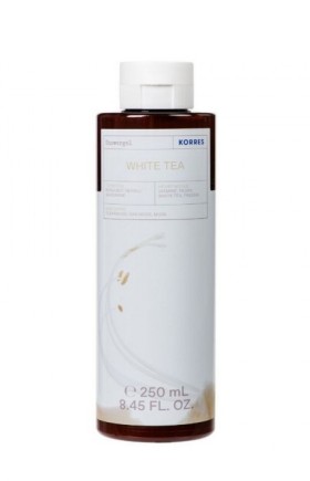 Korres White Tea Shower Gel Αρωματικό Αφρόλουτρο 250ml