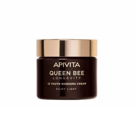 Apivita Queen Bee Longevity Silky Light Cream Μεταξένια Κρέμα Ελαφριάς Υφής Για Δράση Σε 12 Δείκτες Νεότητας 50ml