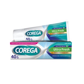 Corega Ultra Fresh Cream Στερεωτική Κρέμα Οδοντοστοιχιών 40g
