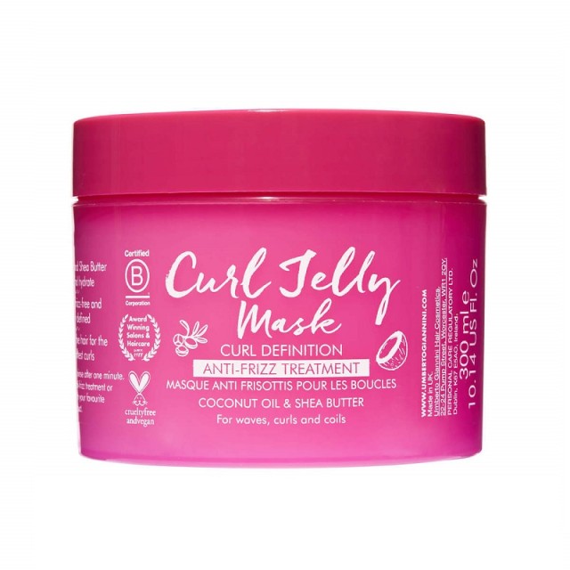 Umberto Giannini Curl Jelly Mask Ενυδατική Μάσκα Μαλλιών για Μπούκλες 300ml