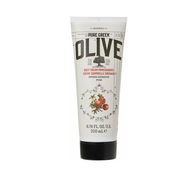 Korres Pure Greek Olive Pomegranate Κρέμα Σώματος με Ρόδι 200ml