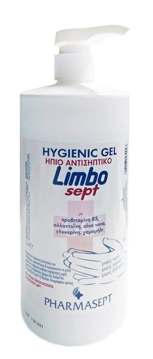 Pharmasept Limbosept Hygienic Gel Αντισηπτικό Τζελ Χεριών 1lt