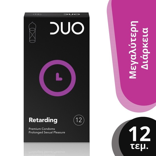 Duo Premium Retarding  Προφυλακτικά με Επιβραδυντικό 12τμχ