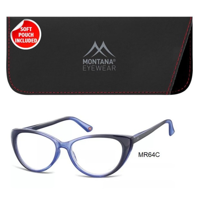 Montana Eyewear MR64C Γυαλιά Πρεσβυωπίας +1.00 Βαθμών, Μπλε Χρωματος