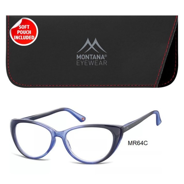 Montana Eyewear MR64C Γυαλιά Πρεσβυωπίας +1.50 Βαθμών, Μπλε Χρωματος