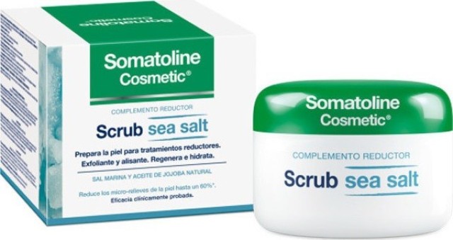 Somatoline Cosmetic Scrub Sea Salt Συμπληρωματική Αγωγή Αδυνατίσματος, Απολέπιση Σώματος 350ml