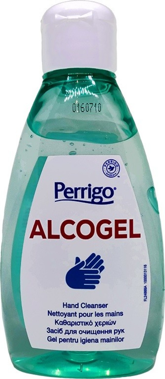 Perrigo Alcogel Hand Cleanser Αλκοολούχο Αντισηπτικό Τζέλ Χεριών 200ml